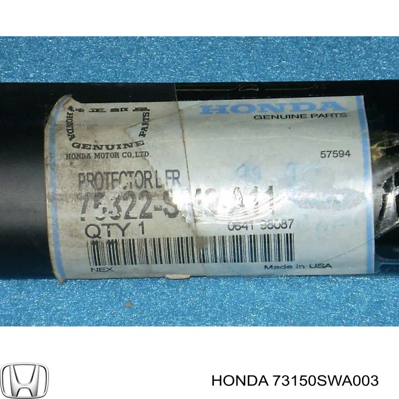 Молдинг лобового скла Honda CR-V 3 (RE) (Хонда Црв)