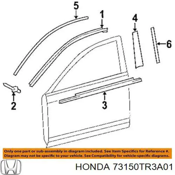 73150TR3A01 Honda 