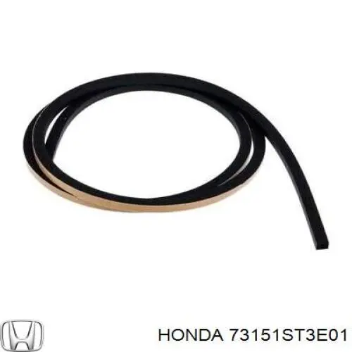 Молдинг лобового скла, верхній Honda Civic 6 (MB, MC) (Хонда Цивік)