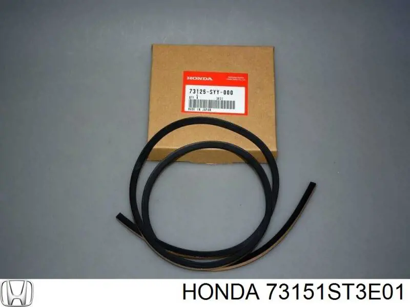 Молдинг лобового скла, верхній Honda 73151ST3E01 ціна, від 9.97 USD