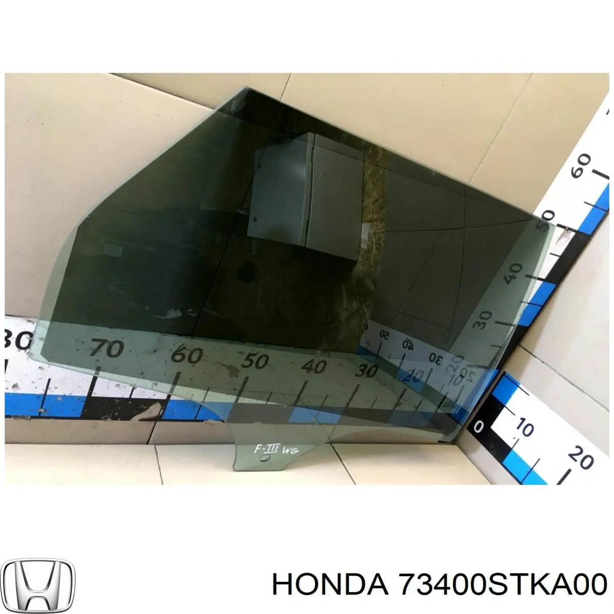 Купити 73400STKA00 Honda Скло задніх дверей, правих