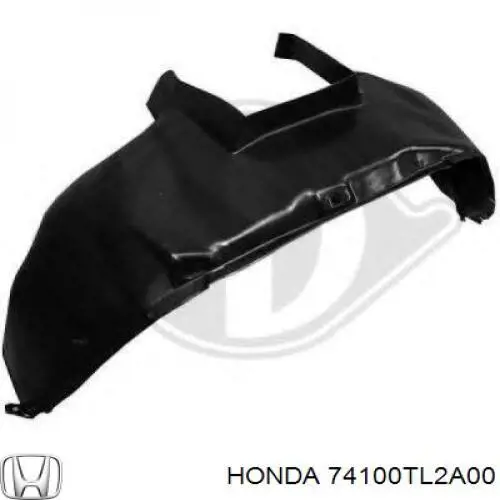 Купити 74100TL2A00 Honda Підкрилок передній правий