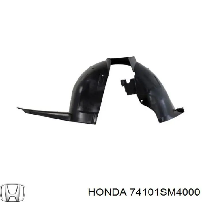 Подкрильнікі переднього крила, правий Honda 74101SM4000 ціна, від 13.73 USD