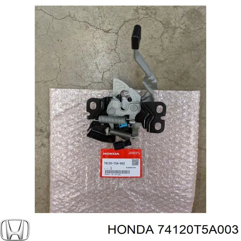 74120T5A003 Honda Запор капота (замок і привід замка капота)