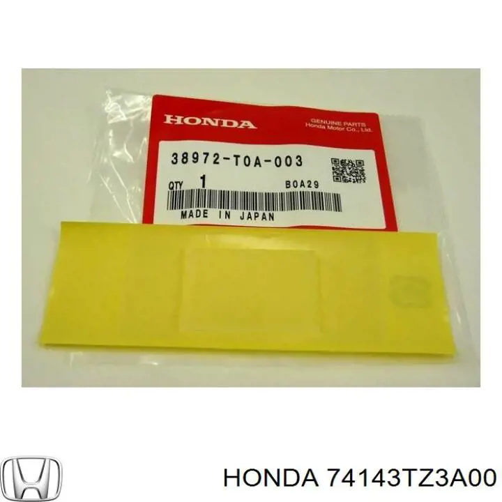  74143TZ3A00 Honda