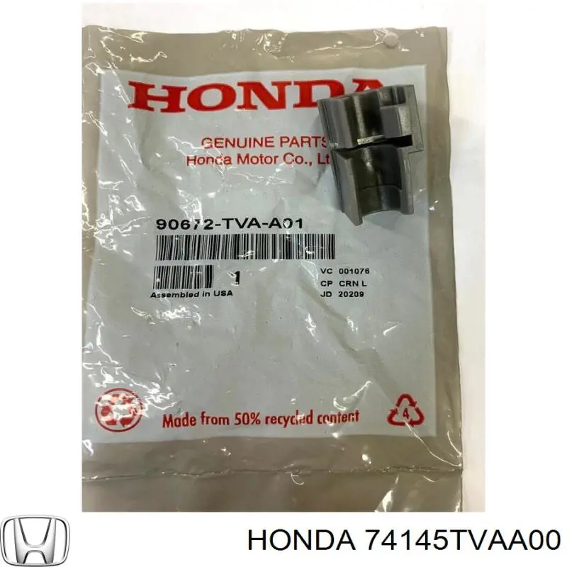  Honda 74145TVAA00 ціна, від 15.58 USD