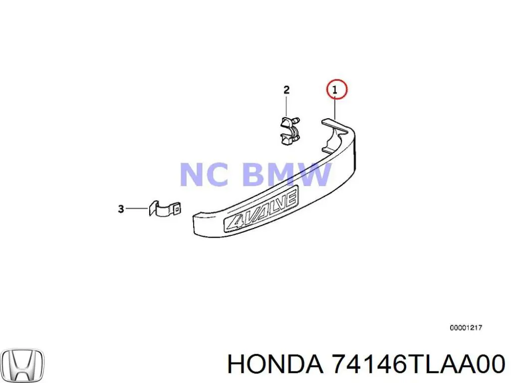 Купити 74146TLAA00 Honda 