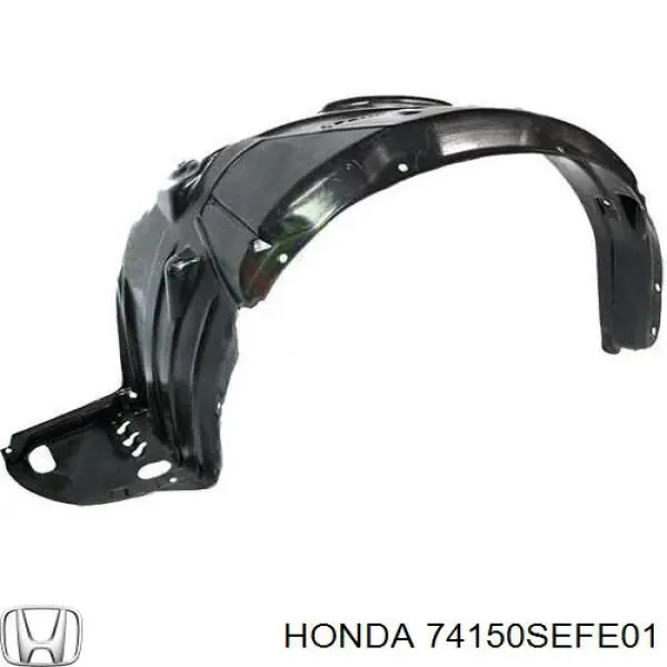 Підкрилок переднього крила, лівий Honda 74150SEFE01 ціна, від 32.96 USD