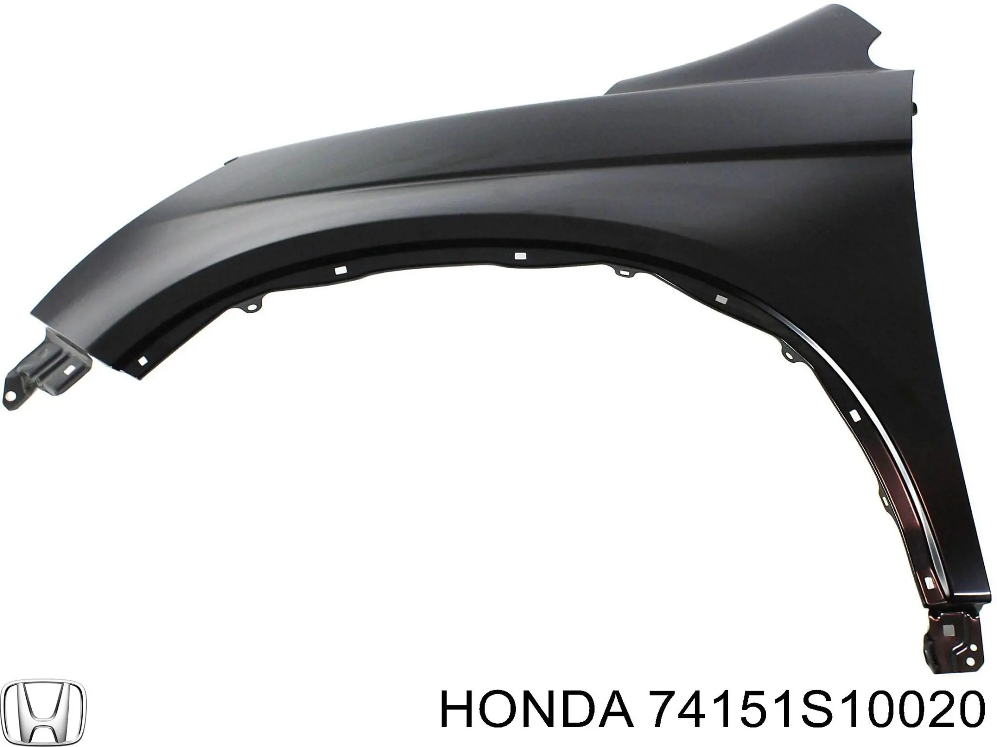 Підкрилок переднього крила, лівий Honda 74151S10020 ціна, від 34.08 USD