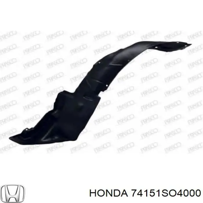 Купити 74151SO4000 Honda Підкрилок передній лівий
