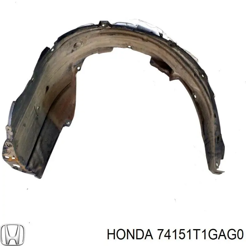 74151T1GAG0 Honda Підкрилок переднього крила, лівий
