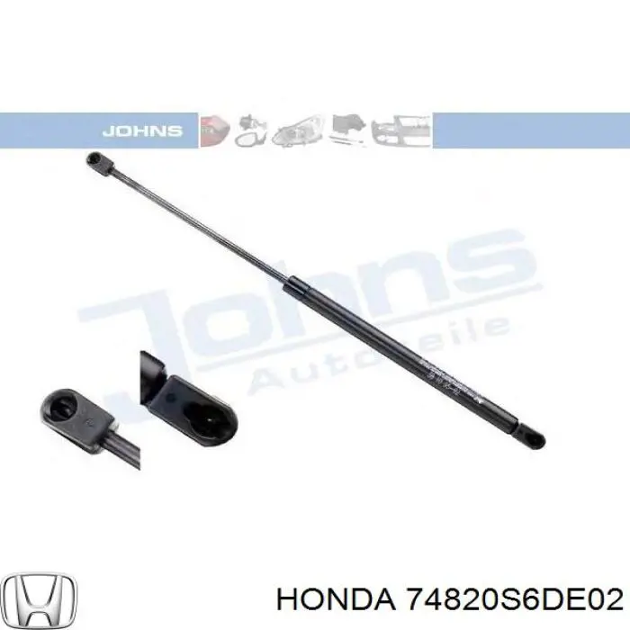 Купити 74820S6DE02 Honda Амортизатор двері багажника