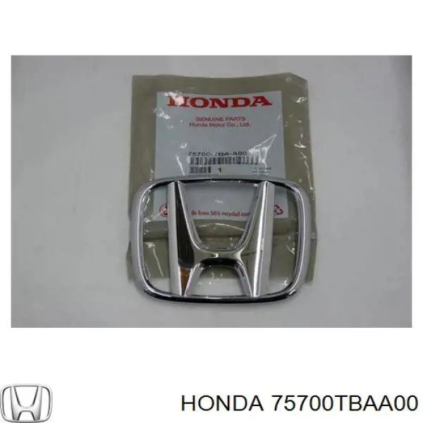 Емблема на решітку радіатора Honda 75700TBAA00 ціна, від 12.17 USD