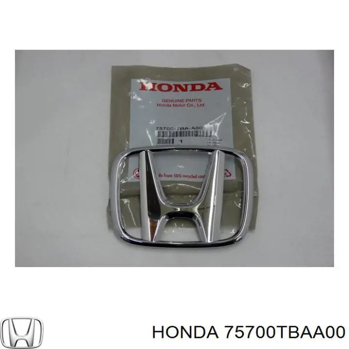 Купити 75700TBAA00 Honda Емблема решітки радіатора