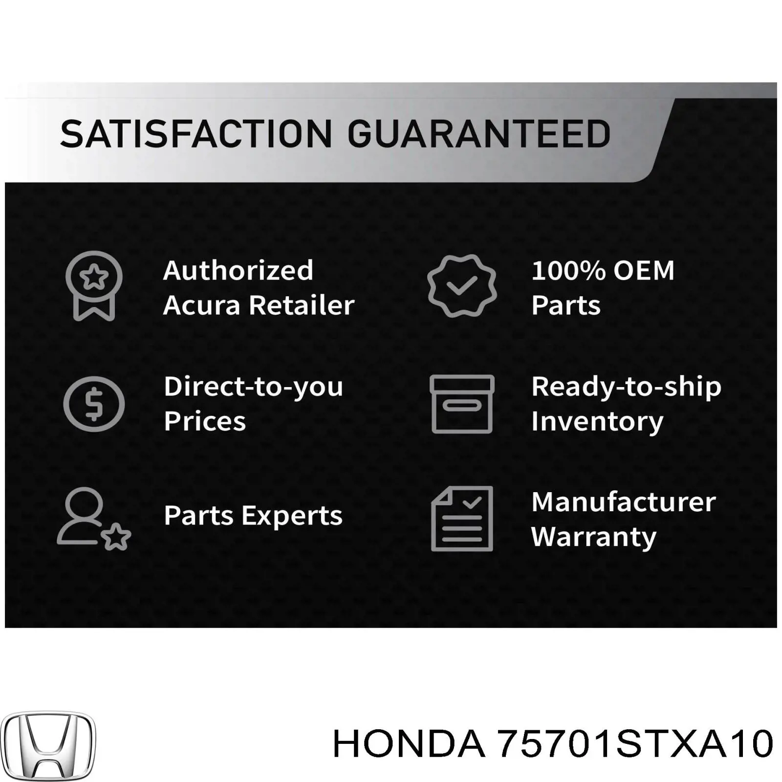 Емблема кришки багажника, фірмовий значок на Acura MDX II YD2