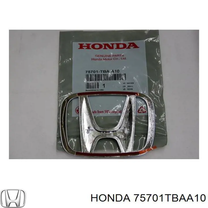 75701TBAA10 Honda 
