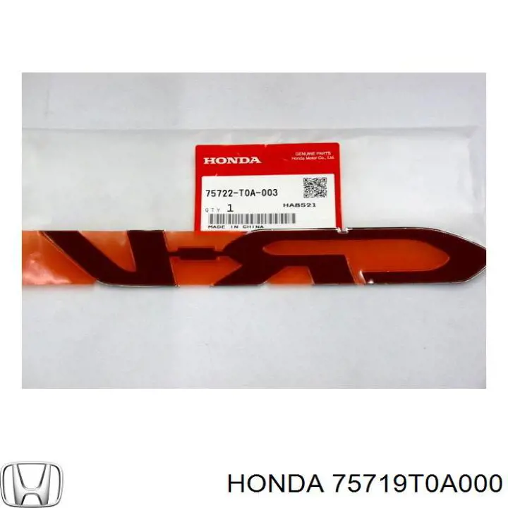 75719T0A000 Honda 