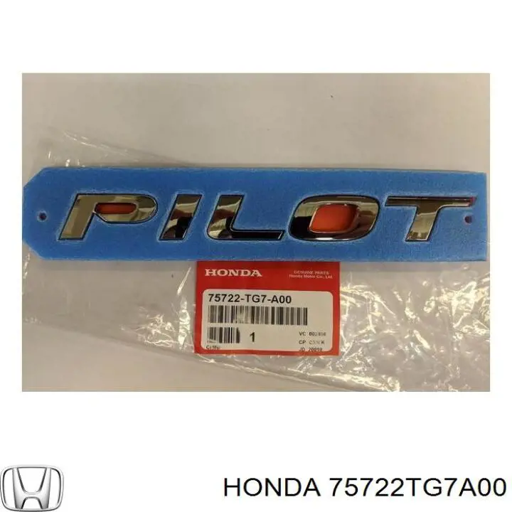  75722TG7A00 Honda