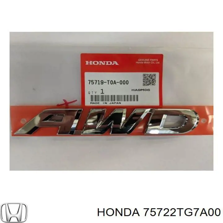 Купити 75722TG7A00 Honda 