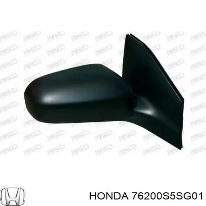 Купити 76200S5SG01 Honda Дзеркало праве