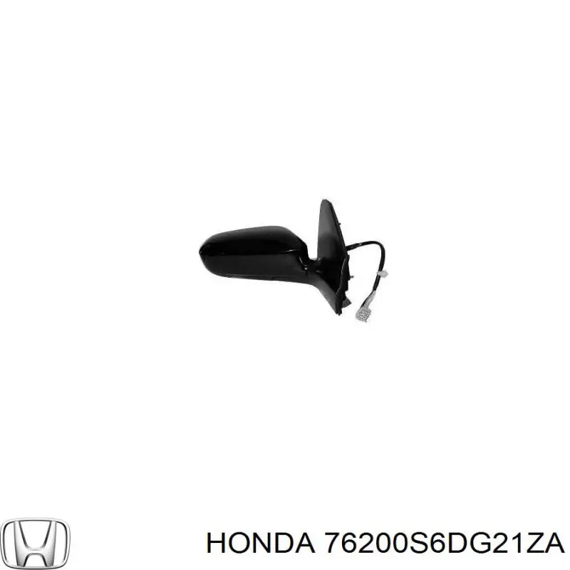 76200S6DG21ZA Honda Праве дзеркало заднього виду