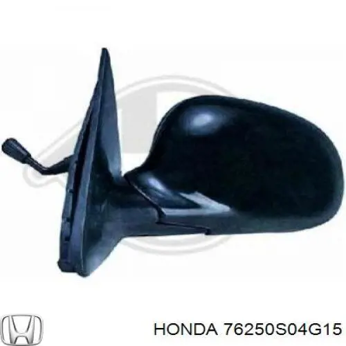 Ліве бічне дзеркало Honda 76250S04G15 ціна, від 53.20 USD