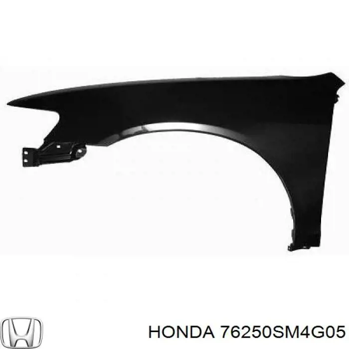 Купити 76250SM4G05 Honda Бічне дзеркало заднього виду ліве