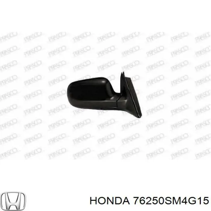 Ліве бічне дзеркало Honda 76250SM4G15 ціна, від 139.52 USD