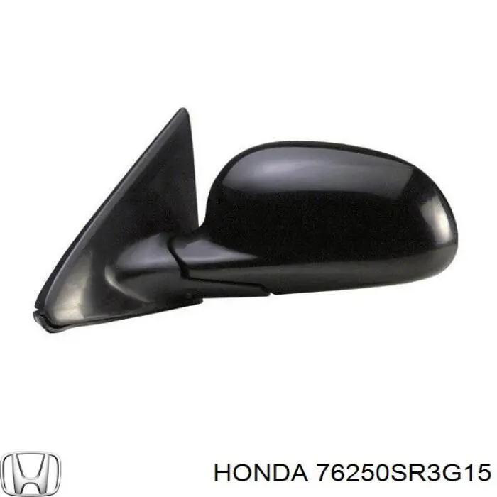 Ліве бічне дзеркало Honda 76250SR3G15 ціна, від 109.83 USD