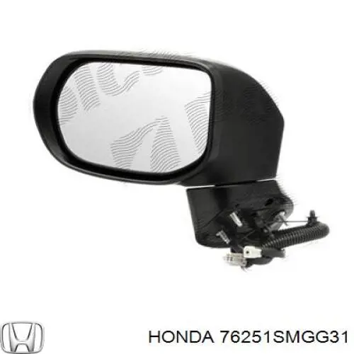 VHDM1079EL Signeda Дзеркало заднього виду, ліве