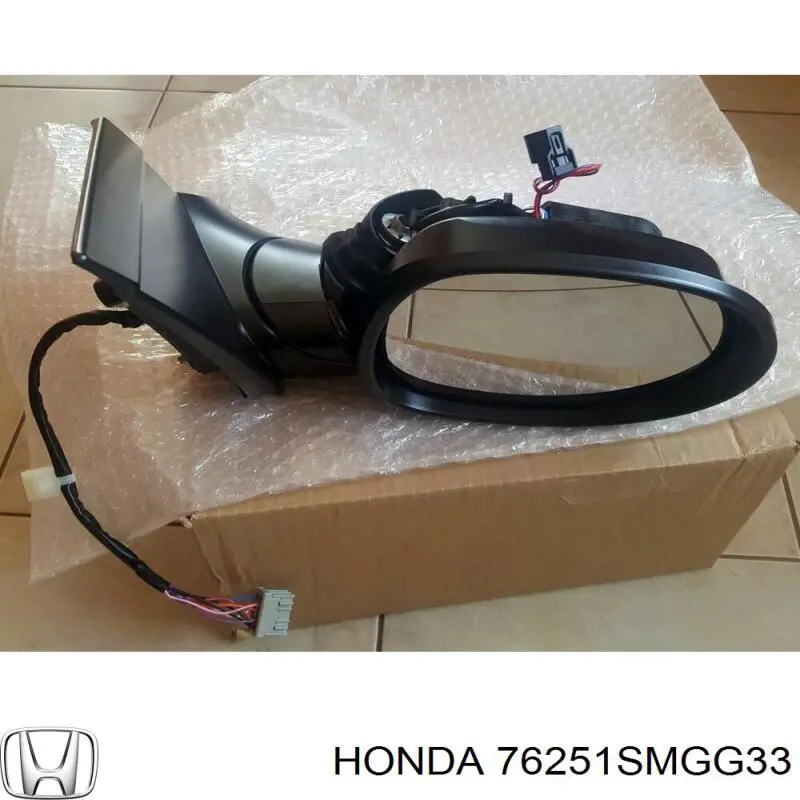 Купити 76251SMGG33 Honda Бічне дзеркало заднього виду ліве