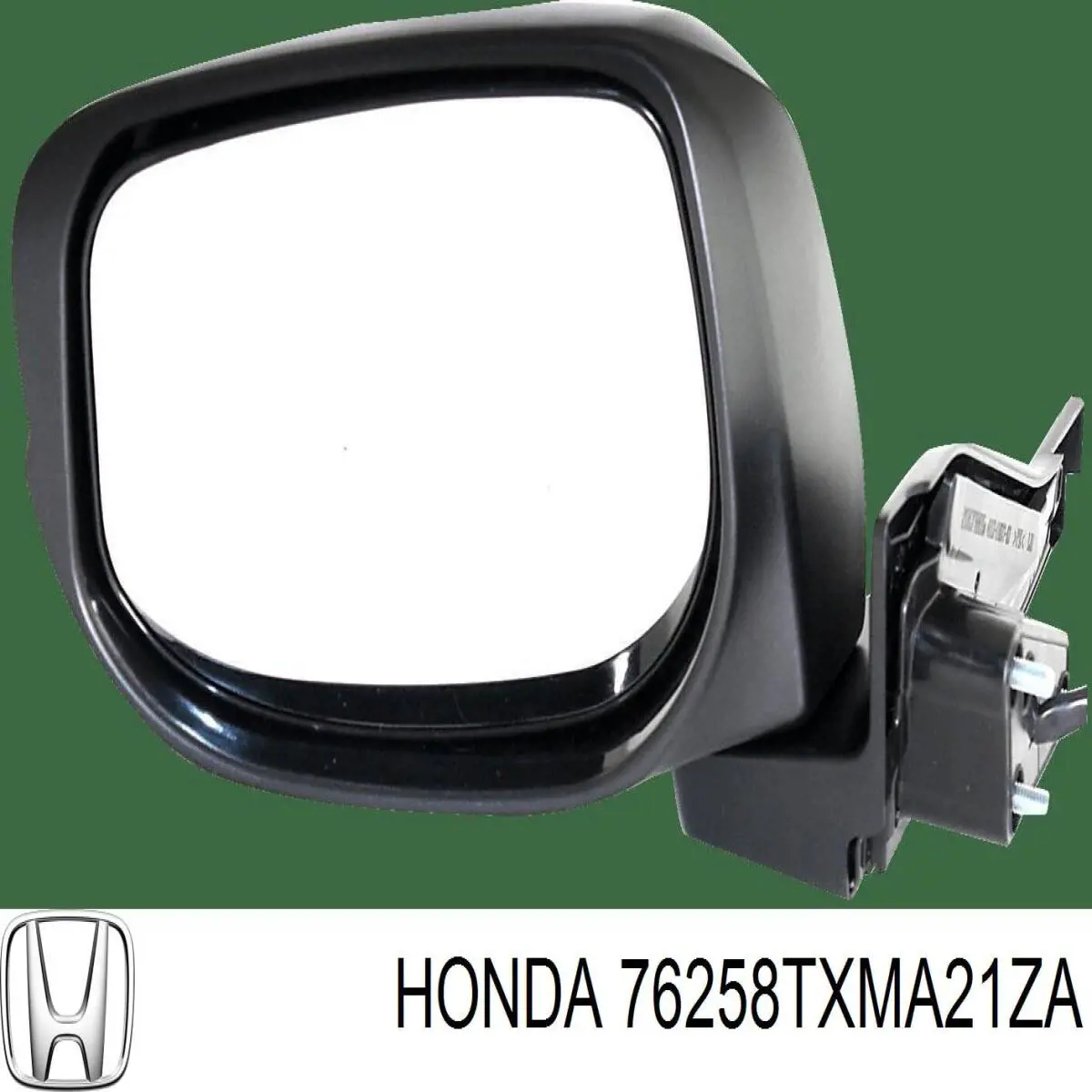 76258TXMA21ZA Honda Дзеркало заднього виду, ліве
