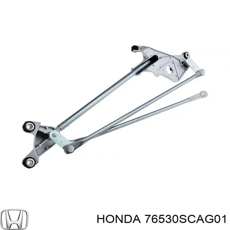 76530SCAG01 Honda Трапеція склоочисника