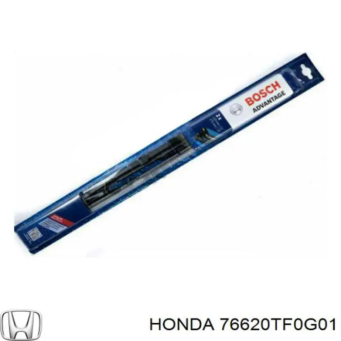 Купити 76620TF0G01 Honda Щітка-двірник лобового скла, водійська
