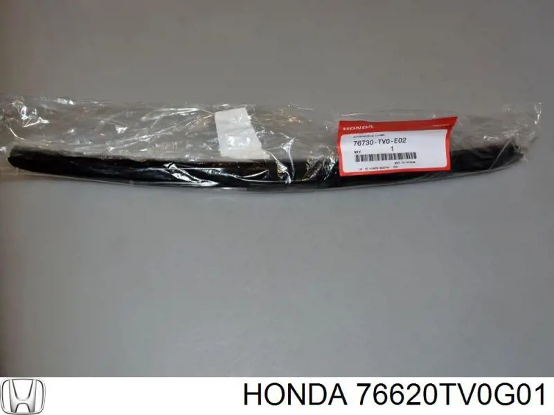 Щітка-двірник лобового скла, пасажирська Honda 76620TV0G01 ціна, від 6.85 USD