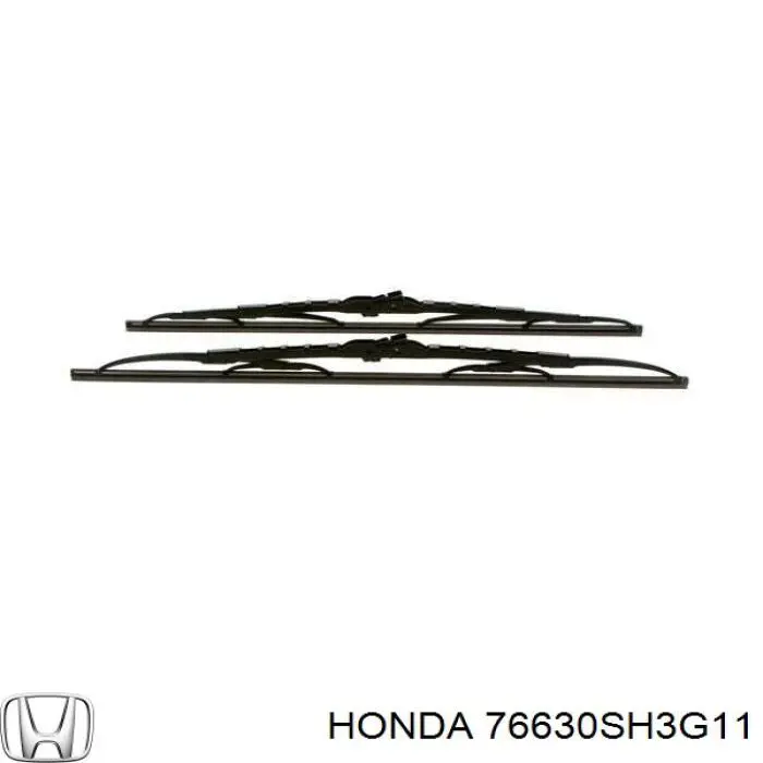 76630SH3G11 Honda щітка-двірник лобового скла, пасажирська