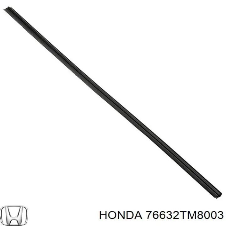 Купити 76632TM8003 Honda Щітка-двірник лобового скла, пасажирська