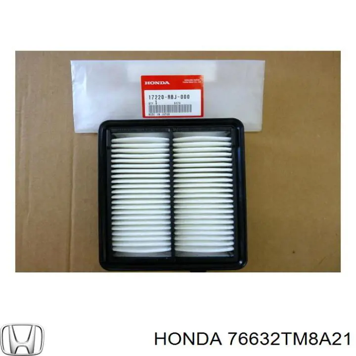 76632TM8A21 Honda 