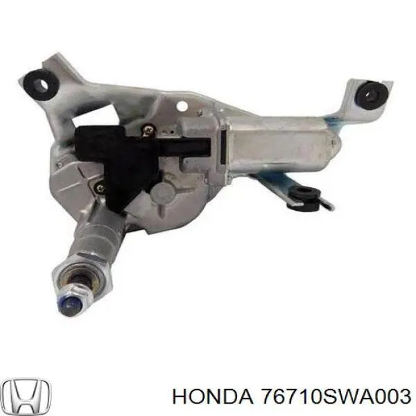 Склоочисник дверей задка Honda 76710SWA003 ціна, від 68.48 USD