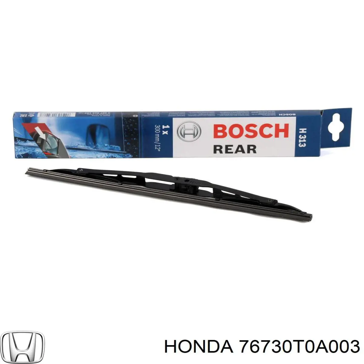 Щітка склоочисника заднього скла Honda 76730T0A003 ціна, від 4.22 USD