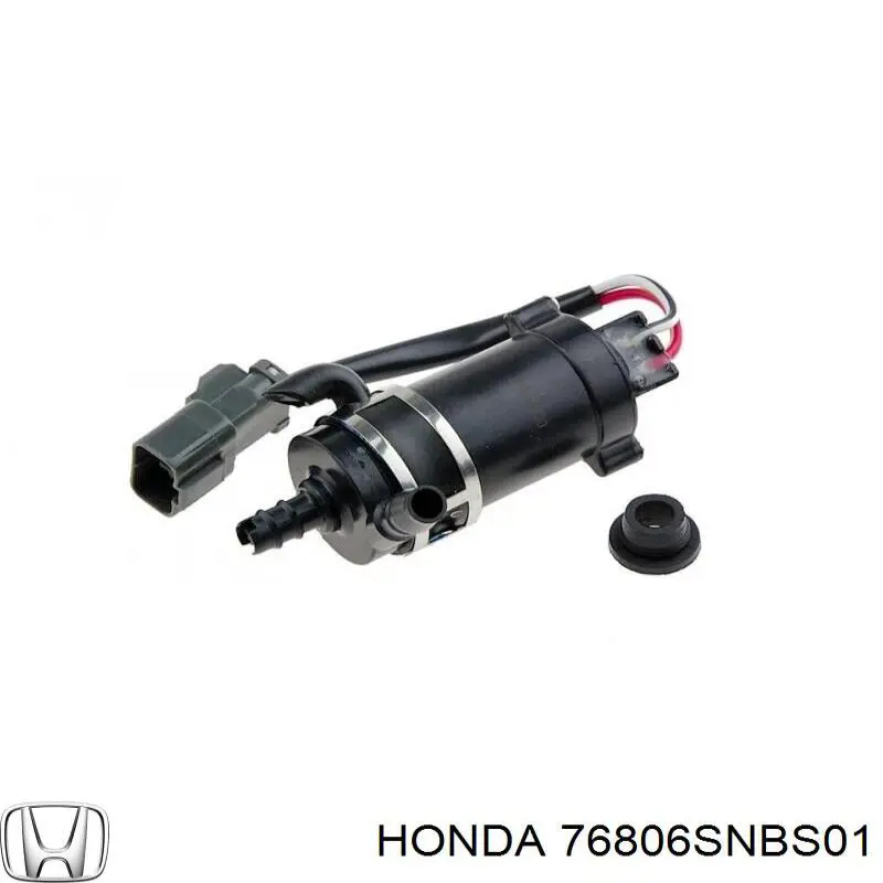 76806SNBS01 Honda насос-двигун омивача фар