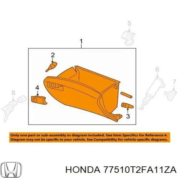 77510T2FA11ZA Honda 