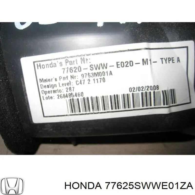  Honda 77625SWWE01ZA ціна, від 16.31 USD
