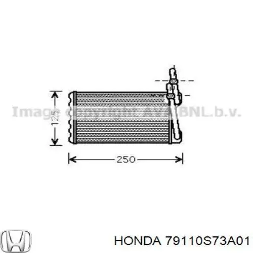 Радіатор пічки (обігрівача) Honda 79110S73A01 ціна, від 35.62 USD