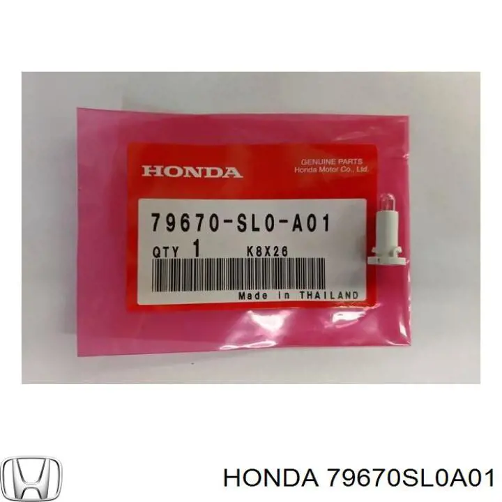  79670SL0A01 Honda