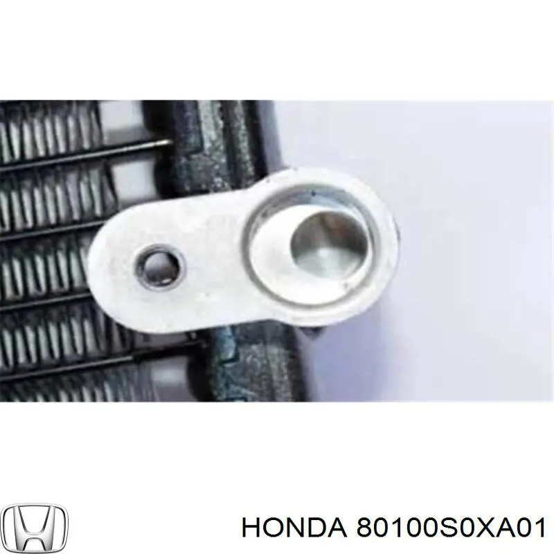 Радіатор кондиціонера Honda Odyssey (RB) (Хонда Одісей)