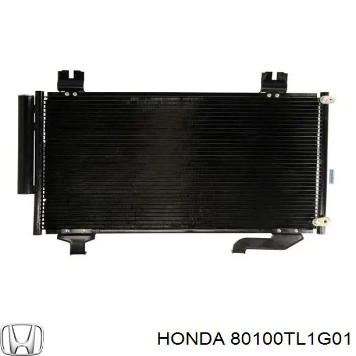 80100TL1G01 Honda радіатор кондиціонера