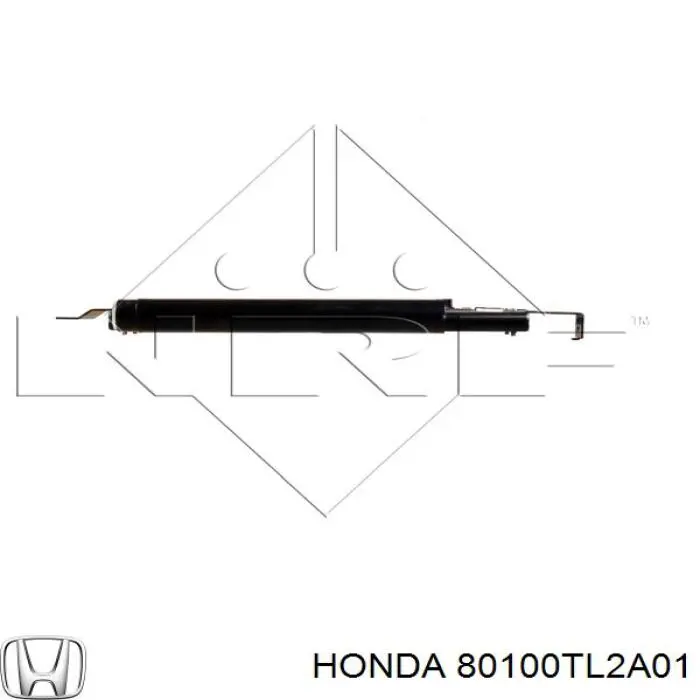 Купити 80100TL2A01 Honda Радіатор системи охолодження кондиціонера