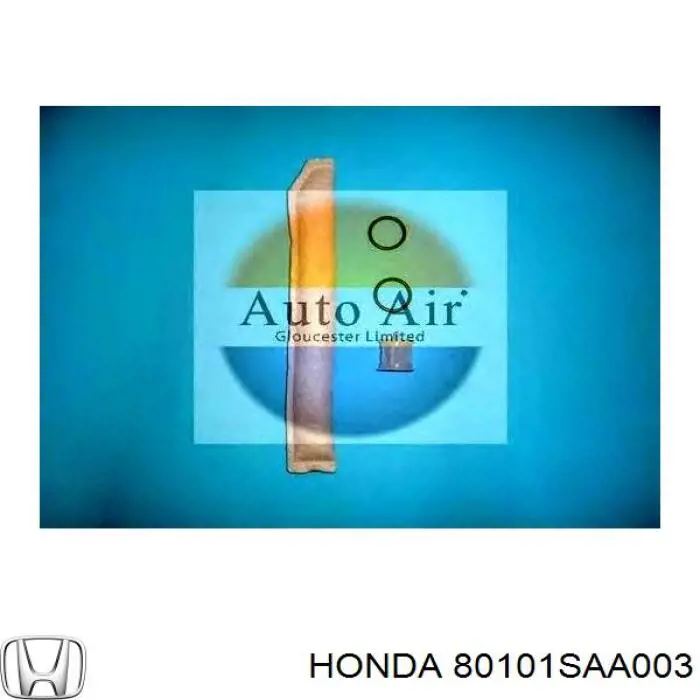 Ресивер-осушувач кондиціонера 80101SAA003 Honda