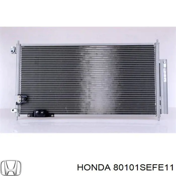 80101SEFE11 Honda радіатор кондиціонера